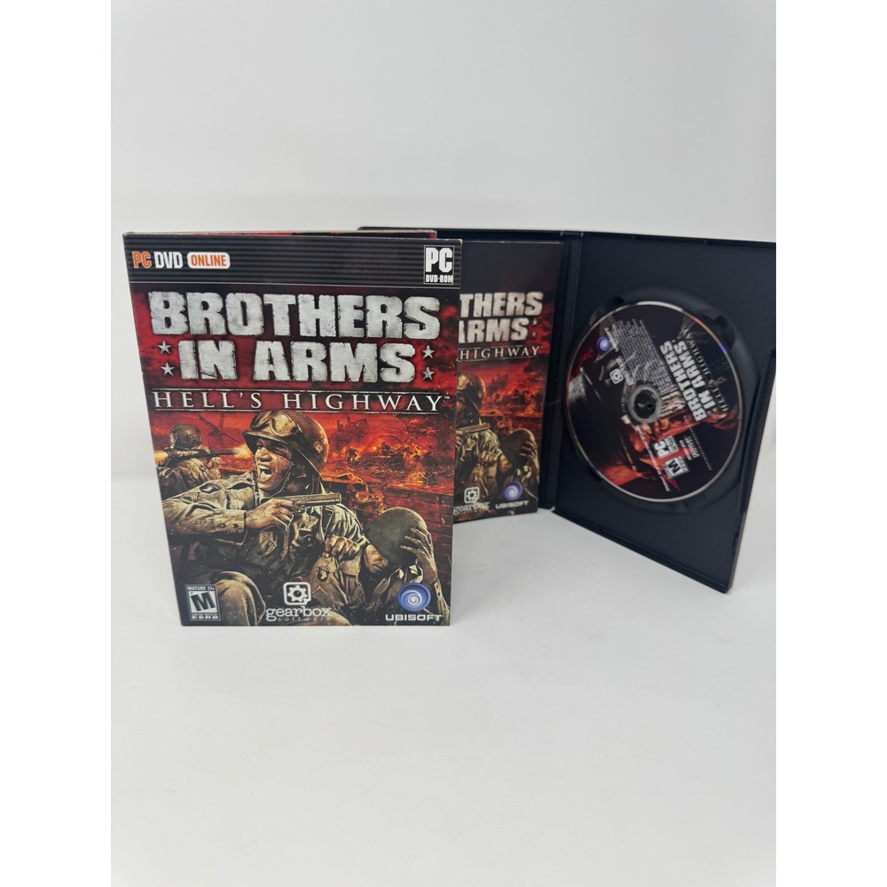 Brothers in Arms Hell's Highway PC Game 2008 Ubisoft Works Tested